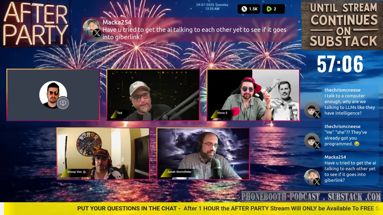 Watch & After Party of Episode 102 - Ai VS Ai Conspiracy Asking GROK