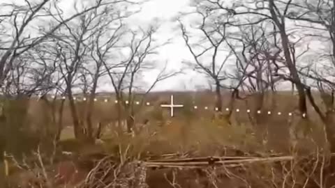 Destruction of the artillery gun