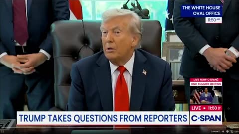 President Trump just threw a reporter of out the Oval Office who’s phone went off