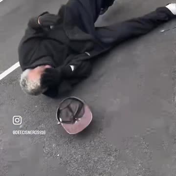 Unruly Black Gets Shooed Out Of Place, Face Plants LOL