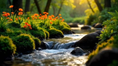 Relaxing Waterfall Sounds for Peaceful Moments