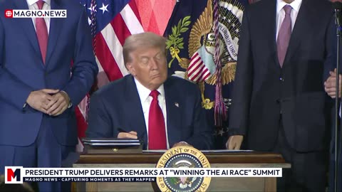 🇺🇸 President Trump Leads National Action on "Winning the AI Race" at Summit in Washington, DC [LIVE]