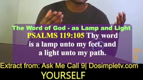 The Word of God - as Lamp and Light