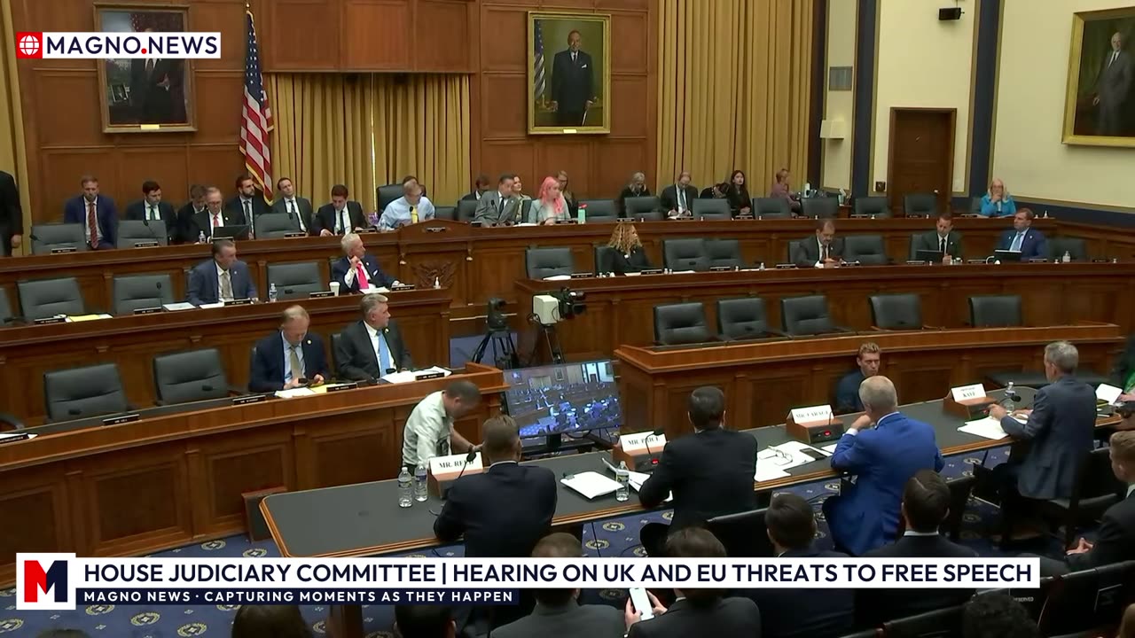🇺🇸 US Congress | Nigel Farage Exposes UK & EU Threats to American Free Speech [LIVE]