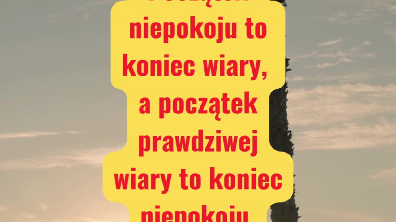 Przestań sie bać...