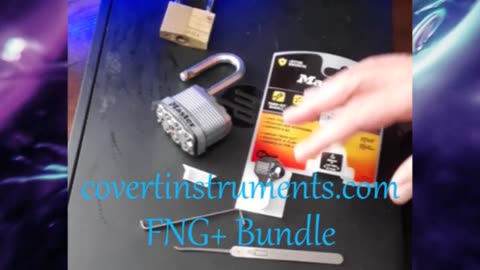 Covert Instruments Picks Against Master Lock Grade 8 Security