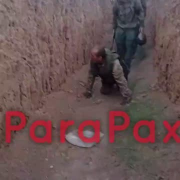 Woundec Russian Soldier Force to Crawl Towards the Rear