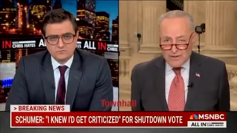 Chuck Schumer Accidentally Shares His True Feelings (VIDEO)