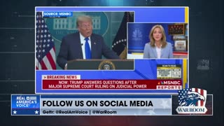 Cara Castronuova Asks President Trump About Getting To The Bottom Of Stolen 2020 Election