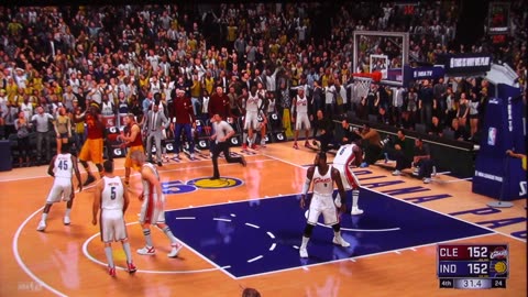 NBA2K: Indiana Pacers vs Cleveland Cavaliers (Buzzer Beaters)