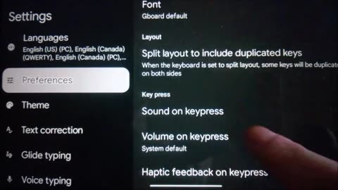 Gboard keyboard pops up on home screen Android 13 Lenovo