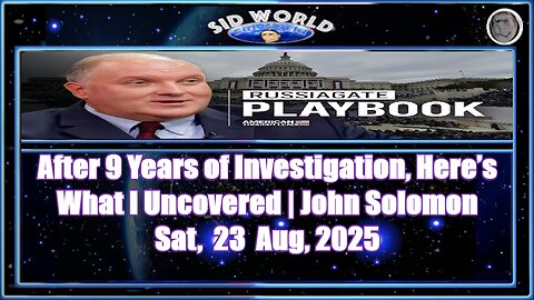 After 9 Years of Investigation, Here’s What I Uncovered John Solomon -3-3