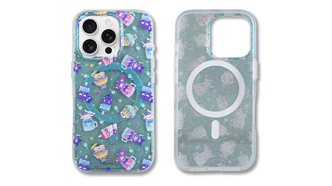 Phone Case Compatible with MagSafe | 10ft Drop Tested | Hello Kitty and Friends Frozen Treats.