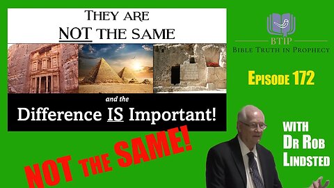 Episode 172 "They Are Not The Same" Part 1 with Dr Rob Lindsted