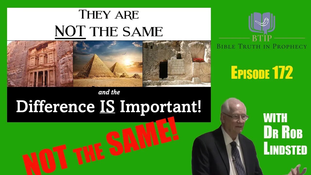 Episode 172 "They Are Not The Same" Part 1 with Dr Rob Lindsted
