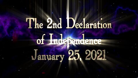 The 2nd Declaration of Independence 2021