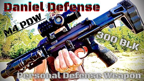 Daniel Defense M4 PDW 300 BLK Detailed Field Review!