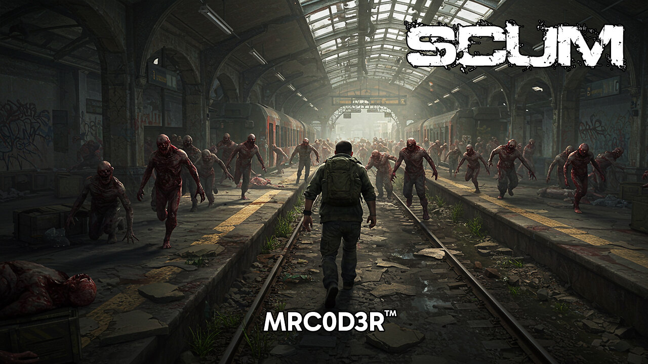 SCUM: Crazy Hordes Today On The Purge #gaming