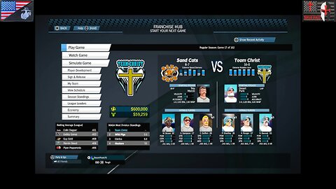 Based Sportsball 2025: Regular Season - Game #17 [Team Christ vs. Sand Cats]