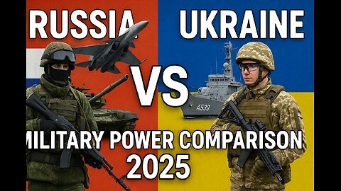 Russia vs Ukraine Military Power Comparison 2025 | Army, Air Force, Navy Strength