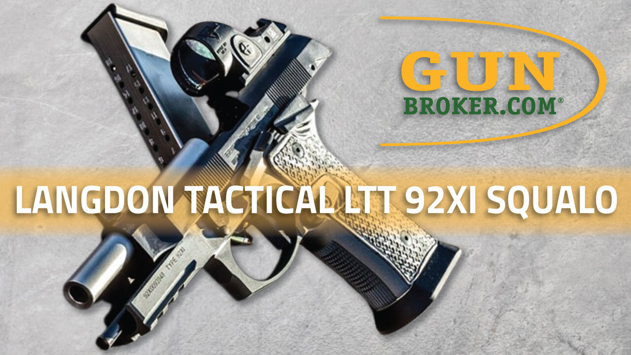 Langdon Tactical LTT 92XI Squalo Handgun – Overview | GunBroker