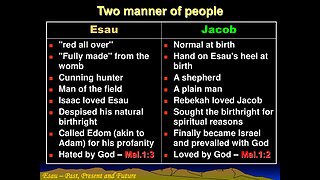 060425 The pattern of My Messiah is the woe, They beheaded My exalted lamp of fire, God HATES Esau