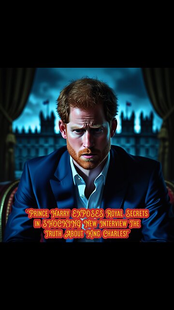 Prince Harry EXPOSES Royal Secrets in SHOCKING New Interview The Truth About King Charles!"