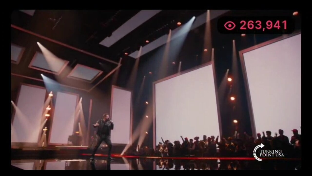 Lee Brice at the Turning Point Super Bowl Halftime Show