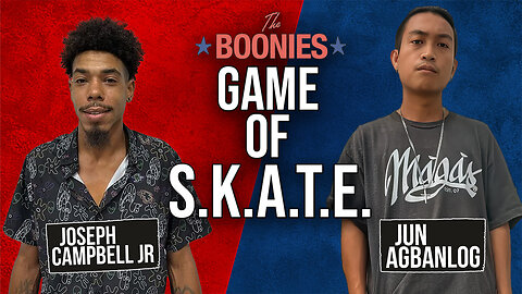 Boonies Game Of SKATE Amateur Round Joseph vs Jun