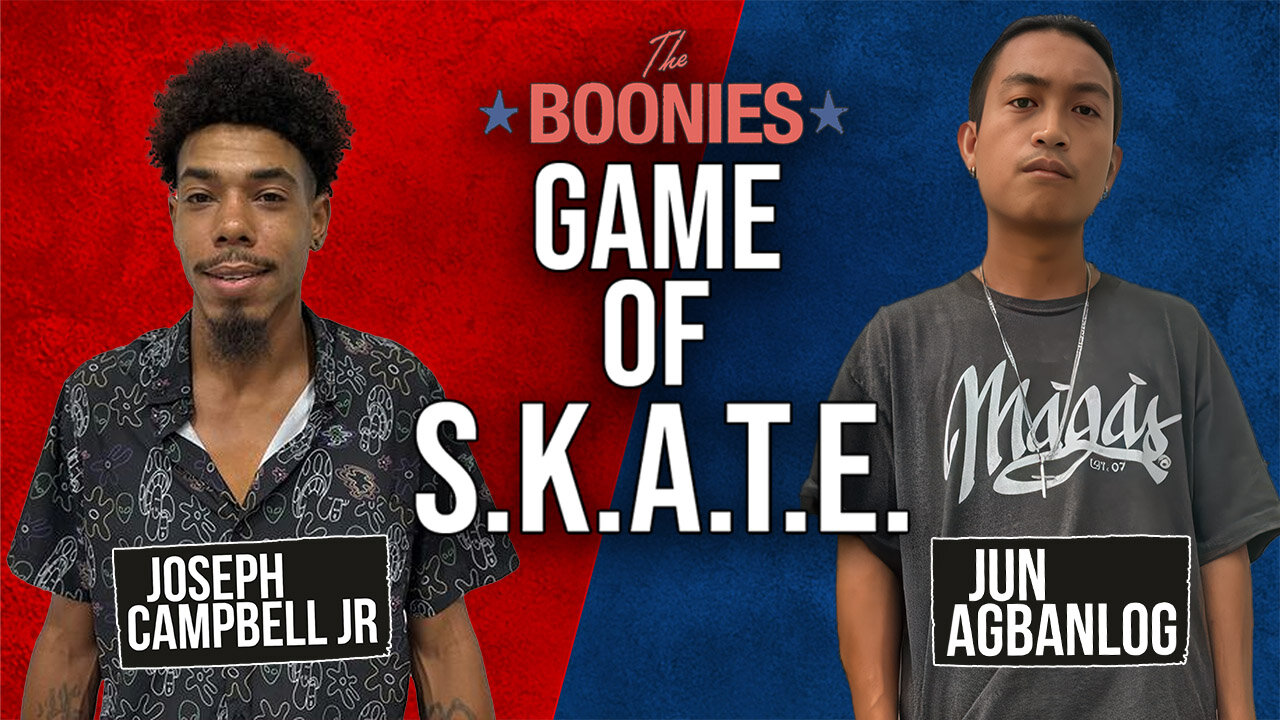 Boonies Game Of SKATE Amateur Round Joseph vs Jun