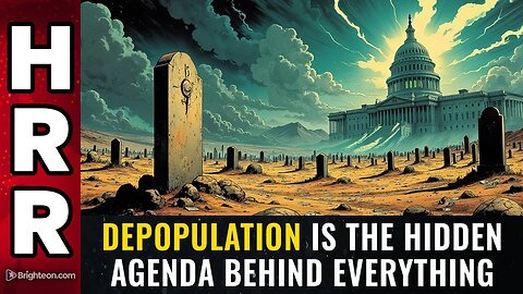 DEPOPULATION is the hidden agenda behind everything