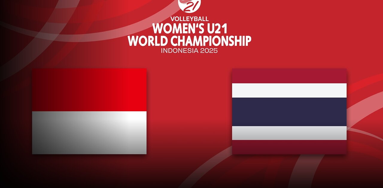 ดูวอลเลย์บอลหญิง U21 ชิงแชมป์โลก 2025 ไทย พบ อินโดนีเซีย