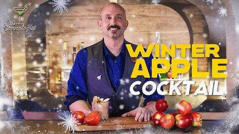 🍎 Winter Apple Cocktail | Flavor-First Winter Drinking