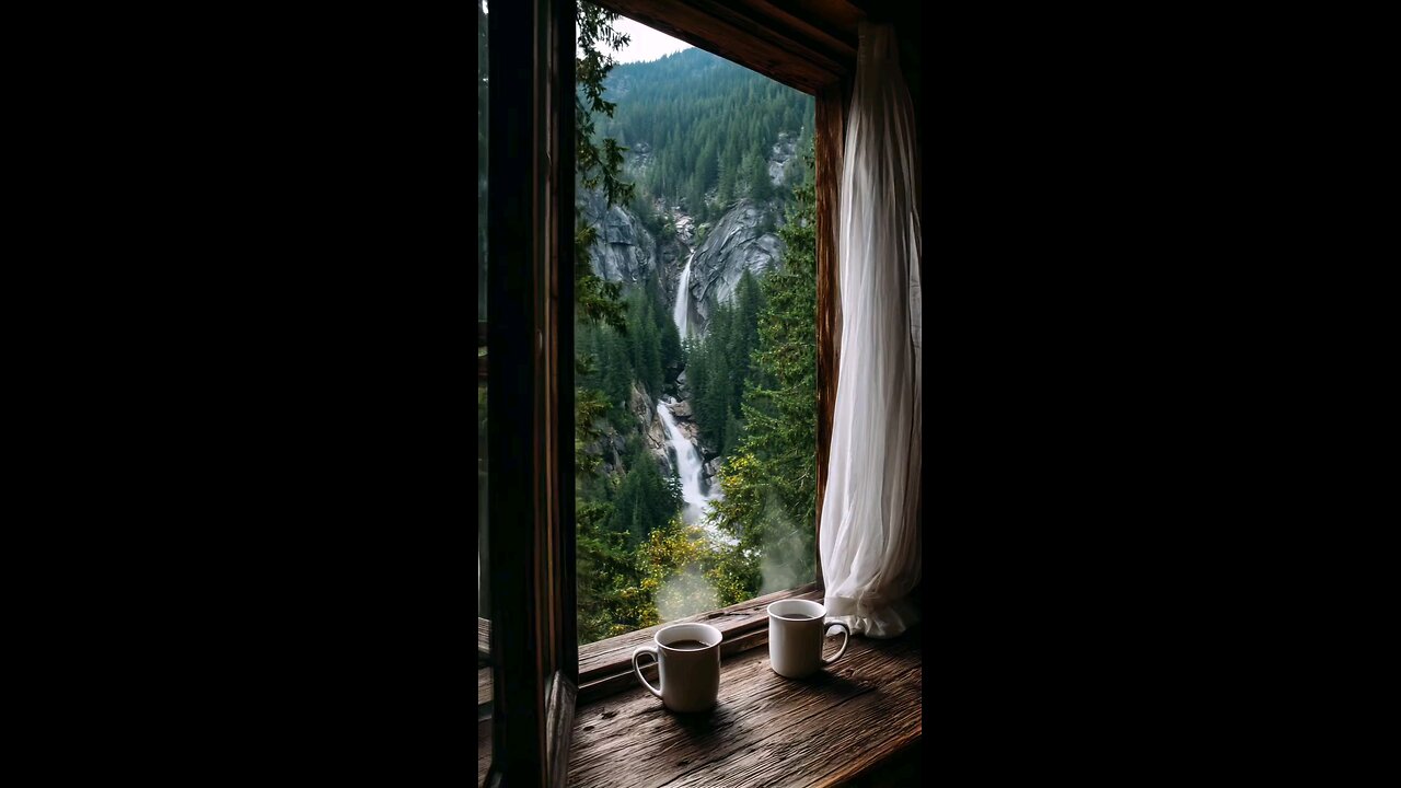 Morning tea in beautiful nature