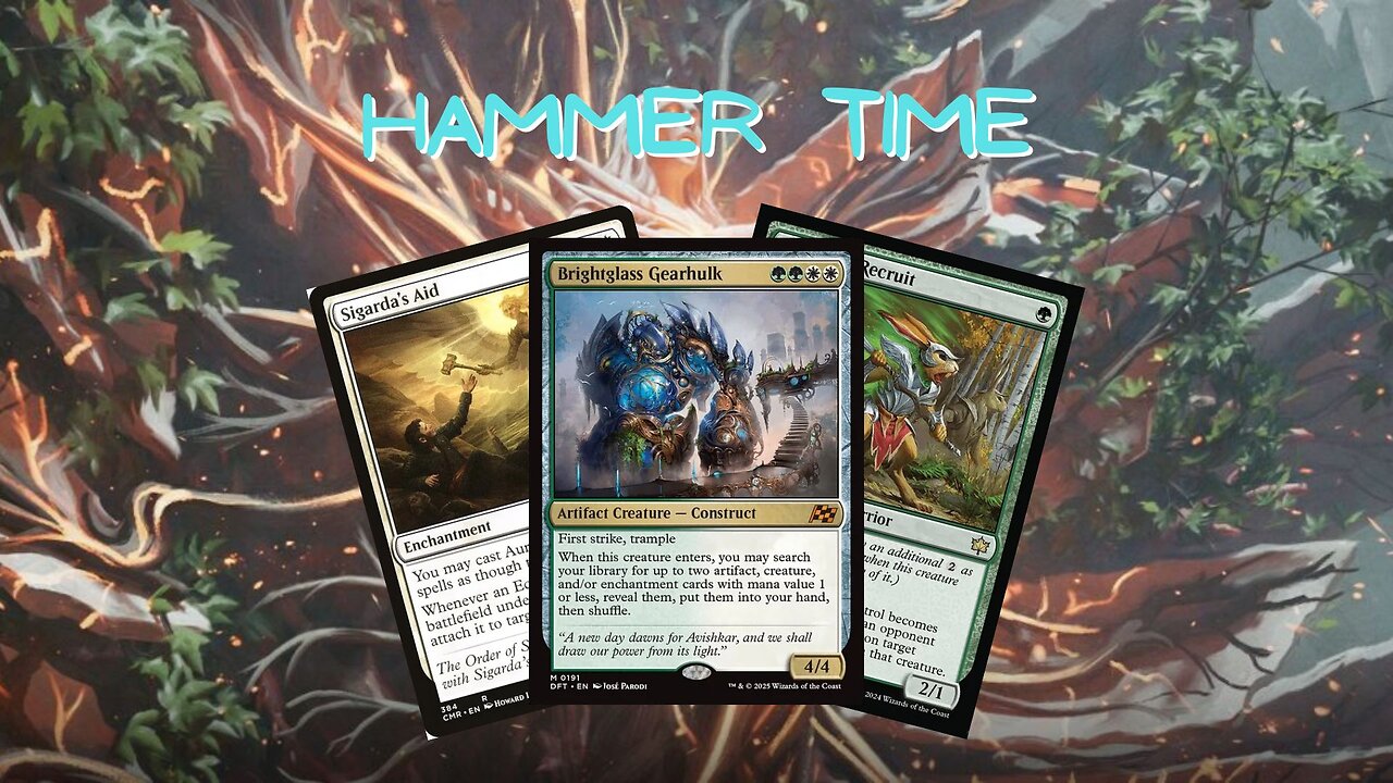 Hammer Time | Magic the Gathering Arena | Aetherdrift | Pioneer Gameplay