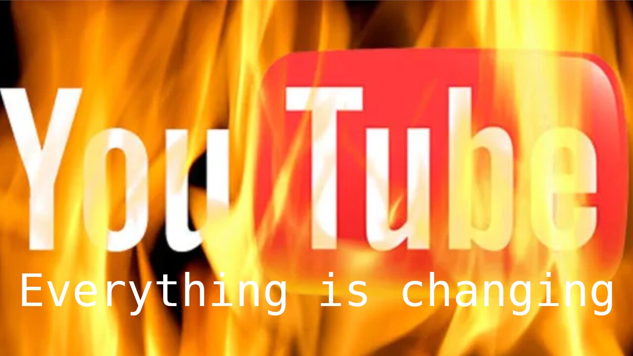 YouTube is changing forever...