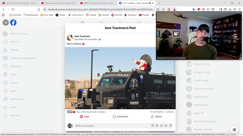 Leftist Orwellian Cities ''Santa'' To Kids In MRAPs