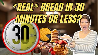 You Won't Believe How Fast You Can Mill at Home & Bake Your Own Bread