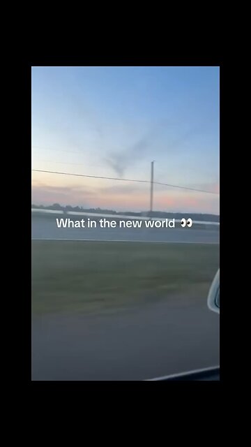 I saw someone walking on the clouds