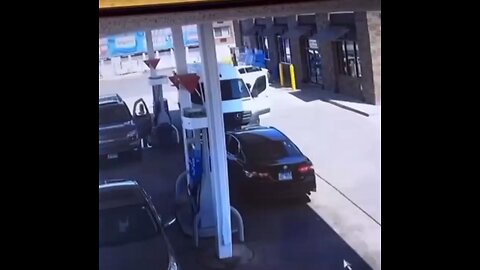 Footage of 3 armed individuals stole $70,000 in cash from a gas station.