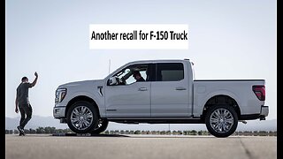 Ford recalls F150 but silly reason