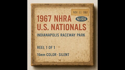 🏁 1967 NHRA U.S. Nationals 🔥 🏆#NHRA #USNationals #DonGarlits #MuscleCars #ClassicNHRA #Dragstrip