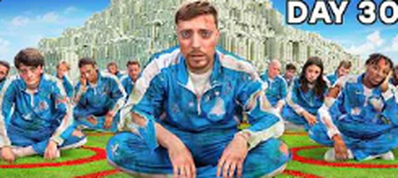100 People Trapped Inside 100 Circles For $500,000