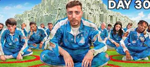 100 People Trapped Inside 100 Circles For $500,000