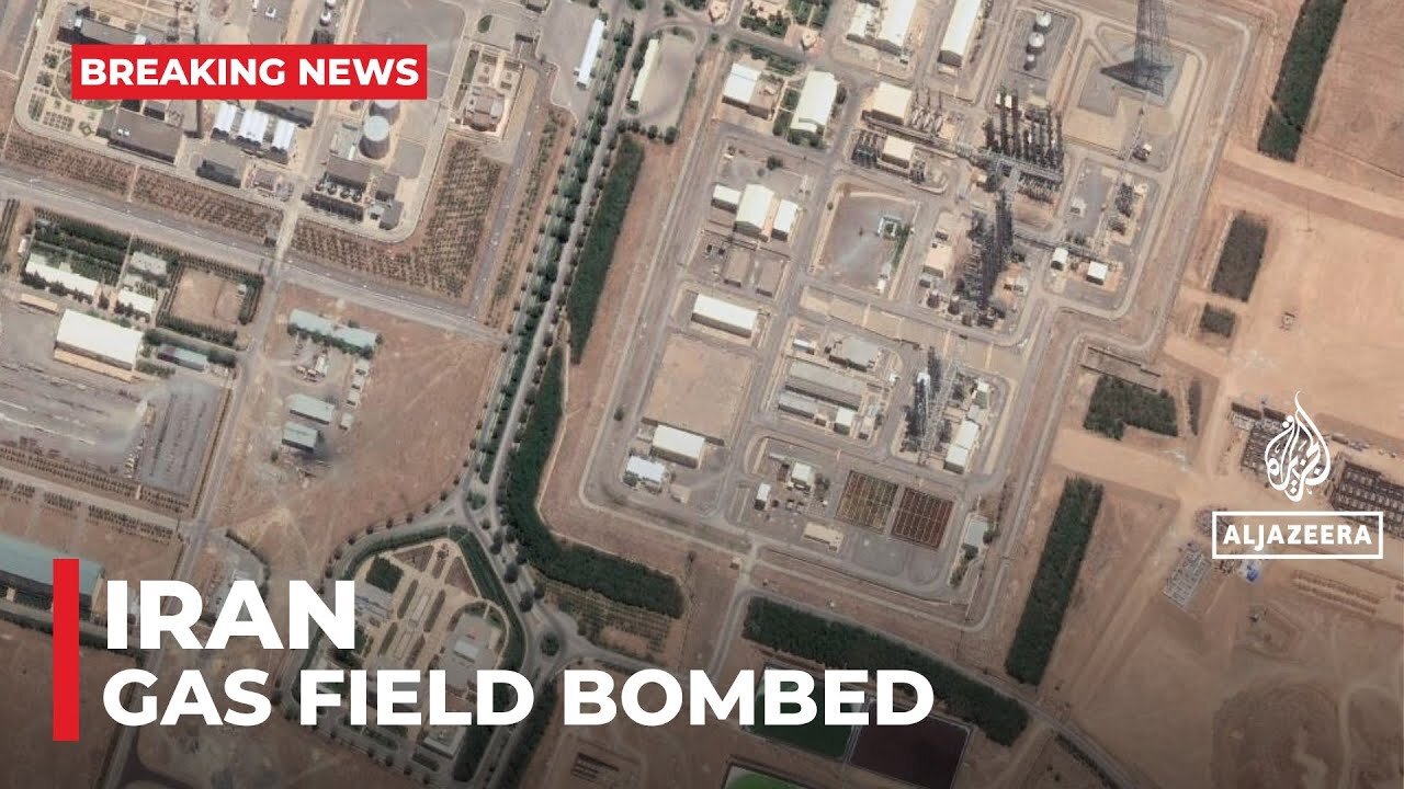 Israel bombs Iranian gas field_ Report