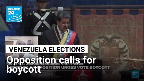 Venezuelan opposition calls for election boycott