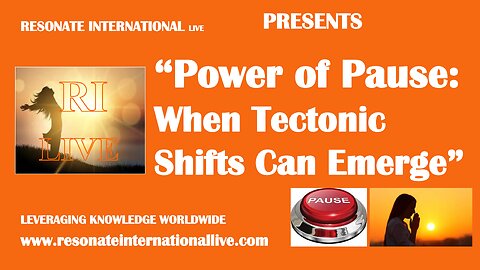 “Power of Pause: When Tectonic Shifts Can Emerge”