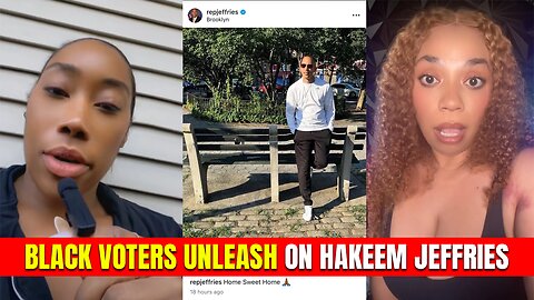 Black Voters ROASTS Hakeem Jeffries Over WILD Photoshop Scandal!