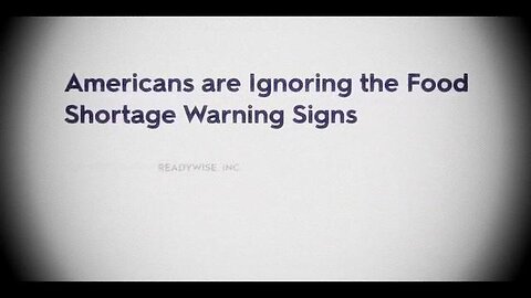 "Total Control: The Impact on Food Shortages"