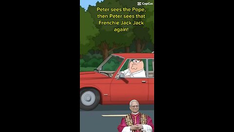 Peter sees the Pope, then sees Jack Jack
